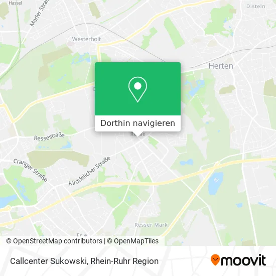 Callcenter Sukowski Karte