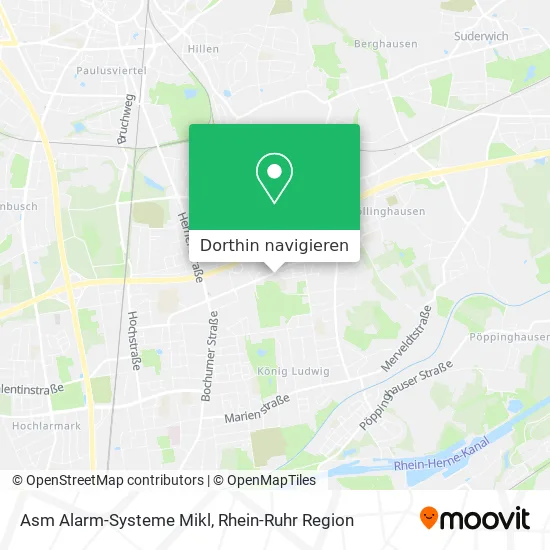 Asm Alarm-Systeme Mikl Karte