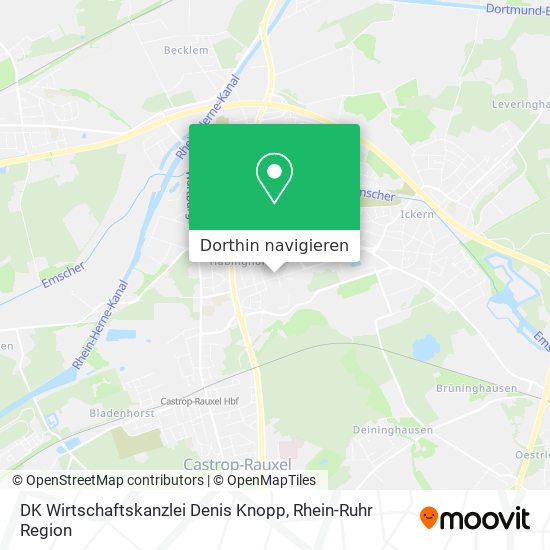DK Wirtschaftskanzlei Denis Knopp Karte