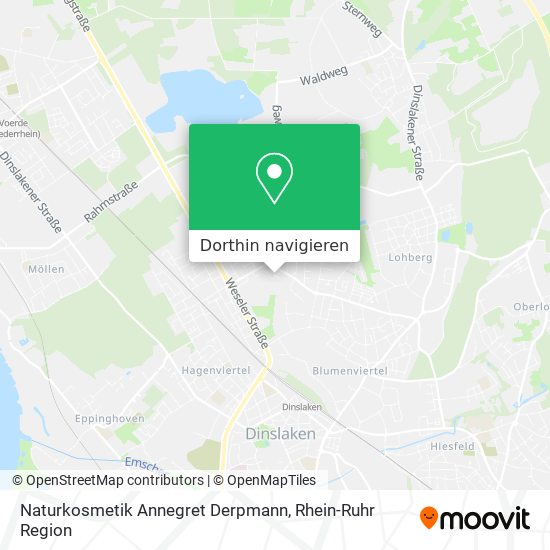 Naturkosmetik Annegret Derpmann Karte