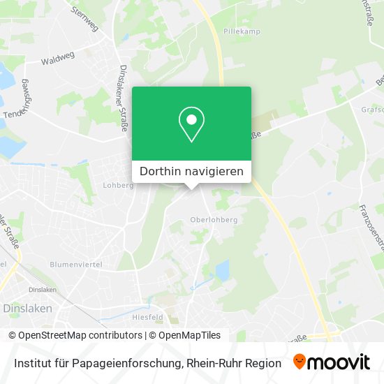 Institut für Papageienforschung Karte