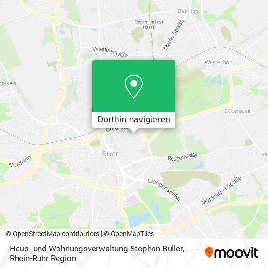 Haus- und Wohnungsverwaltung Stephan Buller Karte