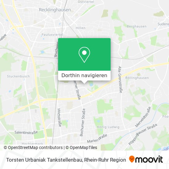 Torsten Urbaniak Tankstellenbau Karte