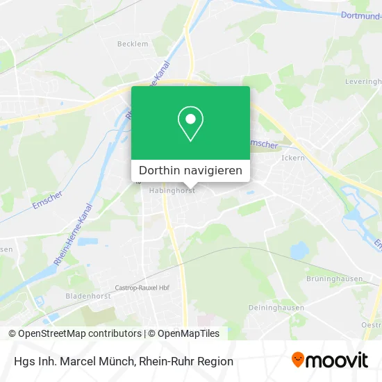 Hgs Inh. Marcel Münch Karte