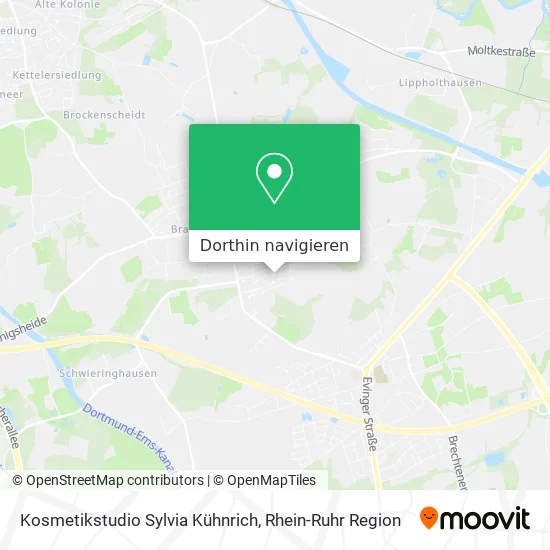 Kosmetikstudio Sylvia Kühnrich Karte