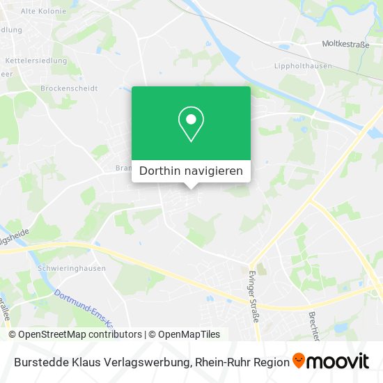 Burstedde Klaus Verlagswerbung Karte