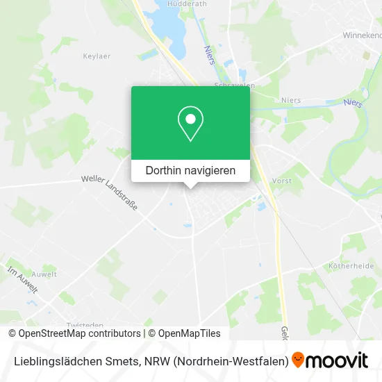 Lieblingslädchen Smets Karte