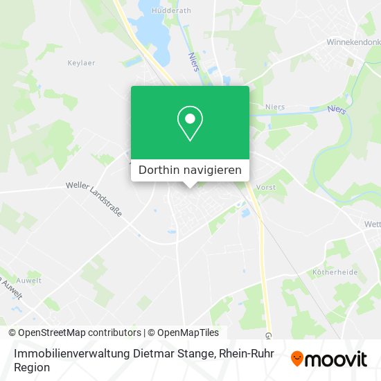 Immobilienverwaltung Dietmar Stange Karte