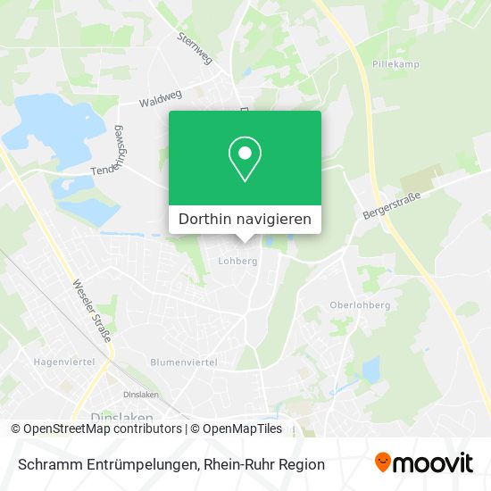 Schramm Entrümpelungen Karte