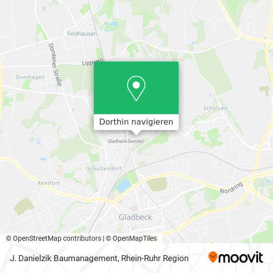 J. Danielzik Baumanagement Karte