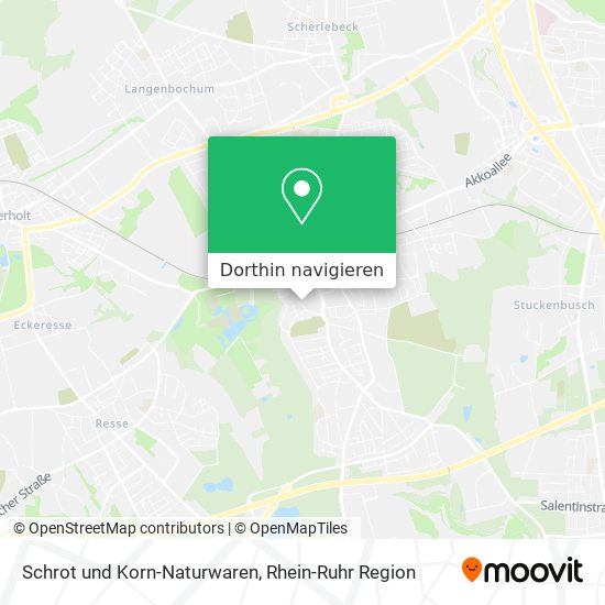 Schrot und Korn-Naturwaren Karte