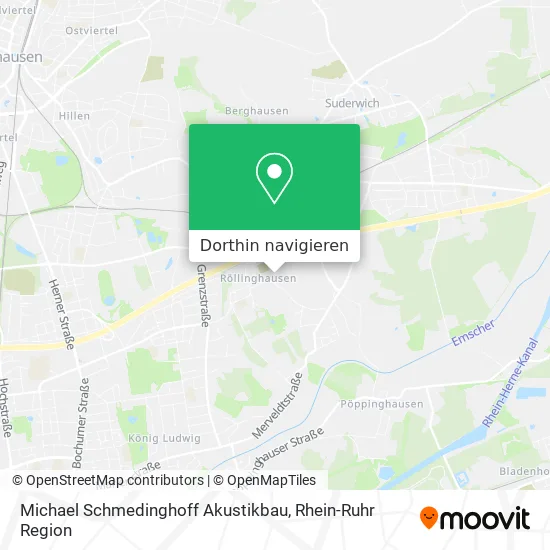 Michael Schmedinghoff Akustikbau Karte