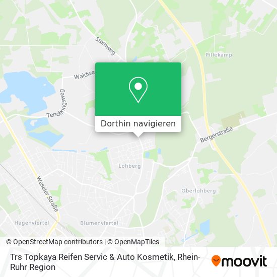 Trs Topkaya Reifen Servic & Auto Kosmetik Karte