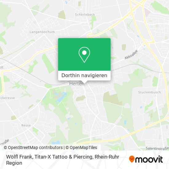 Wölfl Frank, Titan-X Tattoo & Piercing Karte