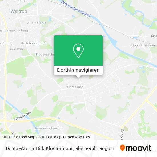 Dental-Atelier Dirk Klostermann Karte