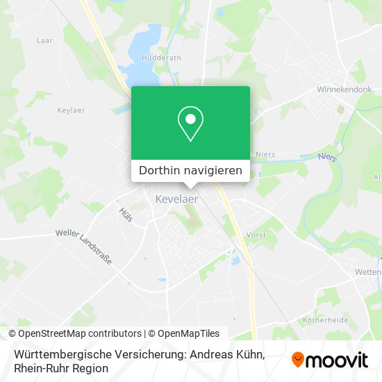 Württembergische Versicherung: Andreas Kühn Karte
