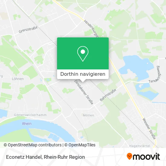 Econetz Handel Karte