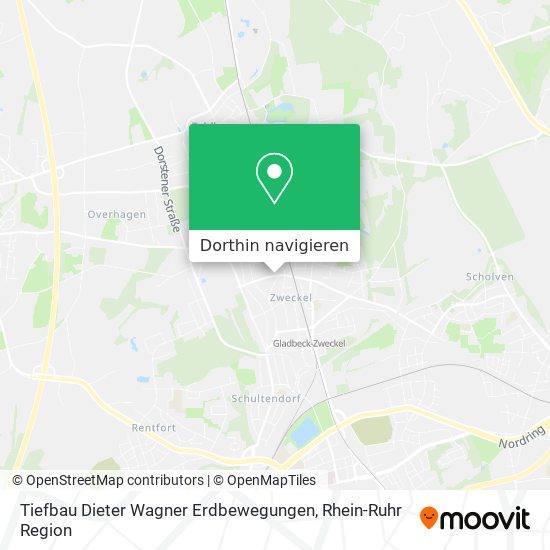 Tiefbau Dieter Wagner Erdbewegungen Karte