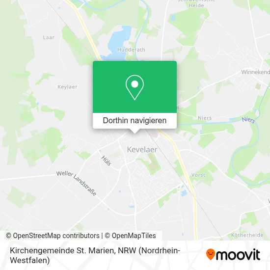 Kirchengemeinde St. Marien Karte