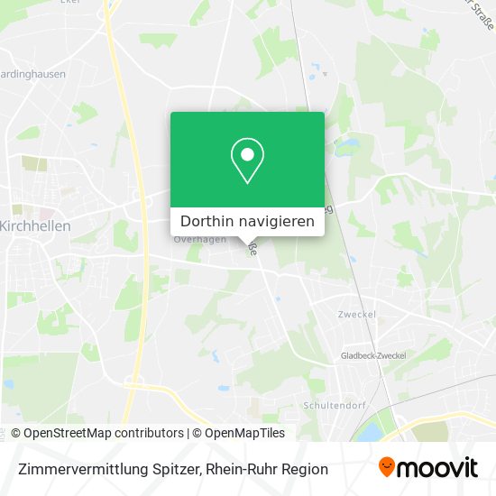 Zimmervermittlung Spitzer Karte