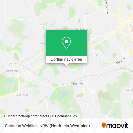 Christian Weidlich Karte