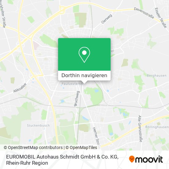 EUROMOBIL Autohaus Schmidt GmbH & Co. KG Karte