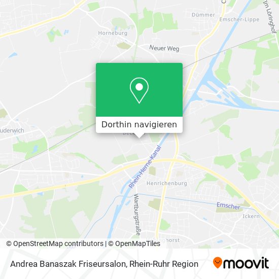 Andrea Banaszak Friseursalon Karte