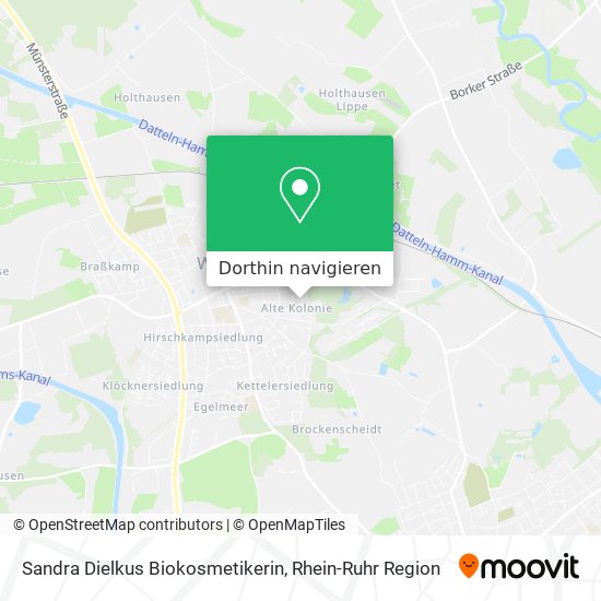 Sandra Dielkus Biokosmetikerin Karte