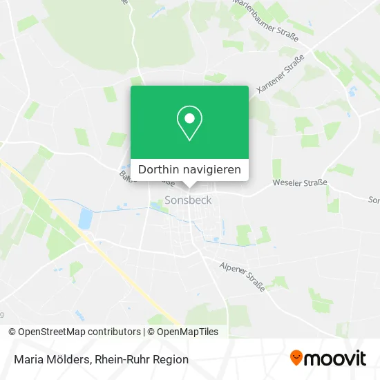 Maria Mölders Karte