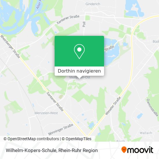 Wilhelm-Kopers-Schule Karte