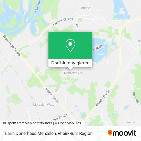 Larin Dönerhaus Menzelen Karte