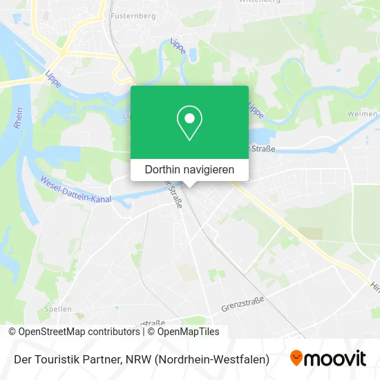 Der Touristik Partner Karte