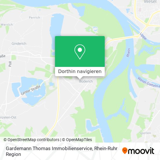 Gardemann Thomas Immobilienservice Karte