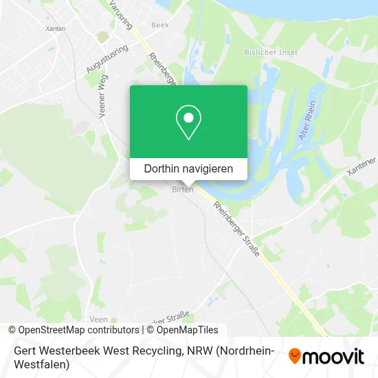 Gert Westerbeek West Recycling Karte