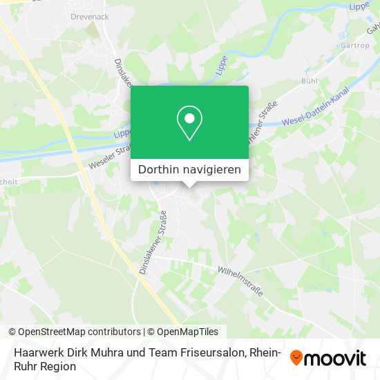 Haarwerk Dirk Muhra und Team Friseursalon Karte