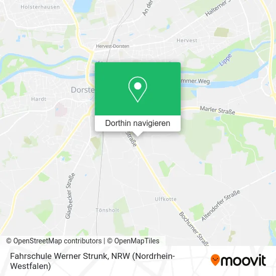 Fahrschule Werner Strunk Karte