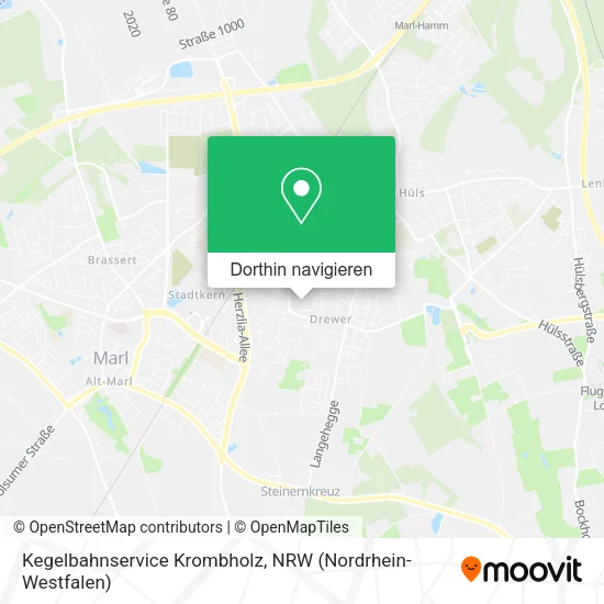 Kegelbahnservice Krombholz Karte