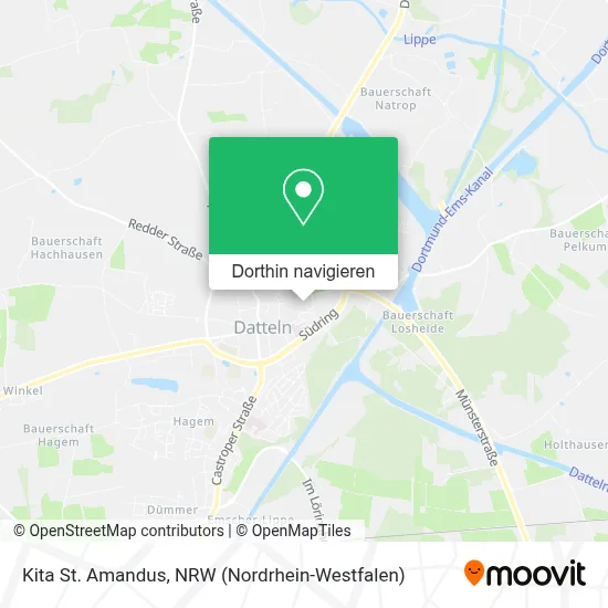 Kita St. Amandus Karte