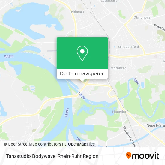 Tanzstudio Bodywave Karte