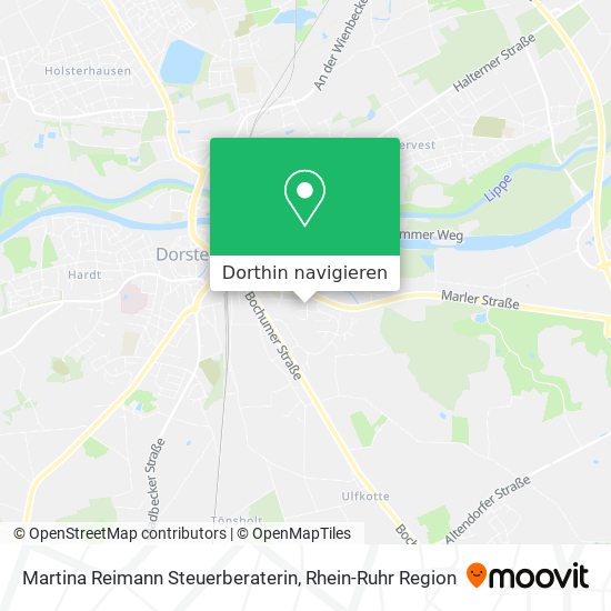 Martina Reimann Steuerberaterin Karte