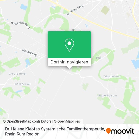 Dr. Helena Kleofas Systemische Familientherapeutin Karte
