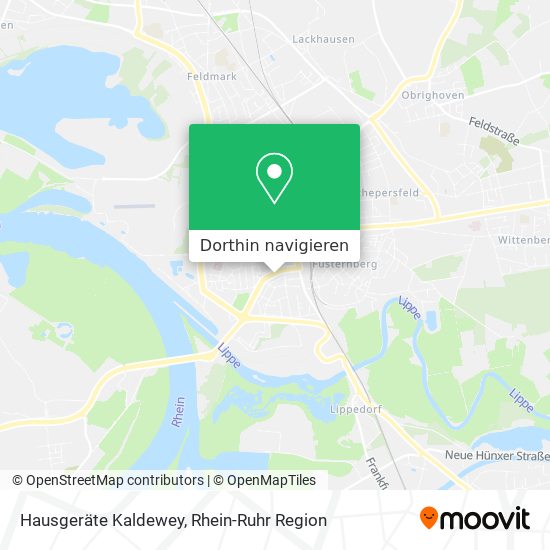 Hausgeräte Kaldewey Karte