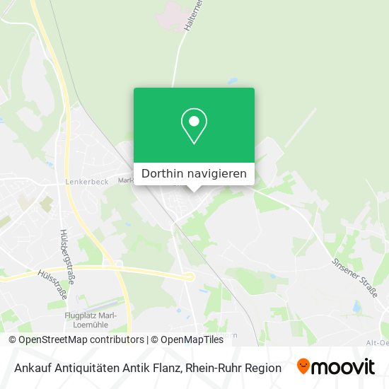 Ankauf Antiquitäten Antik Flanz Karte