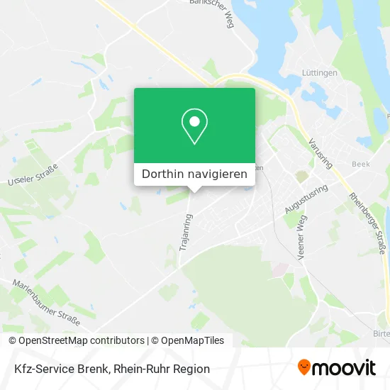 Kfz-Service Brenk Karte