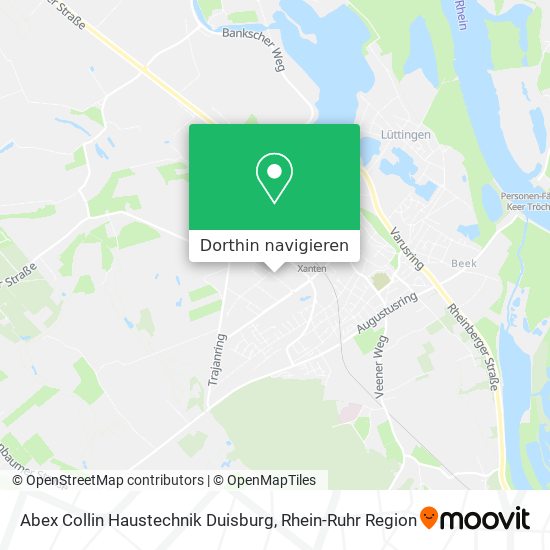 Abex Collin Haustechnik Duisburg Karte