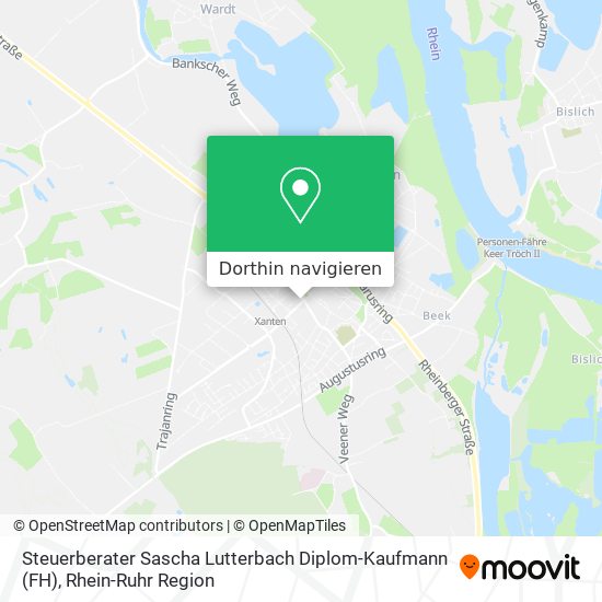 Steuerberater Sascha Lutterbach Diplom-Kaufmann (FH) Karte
