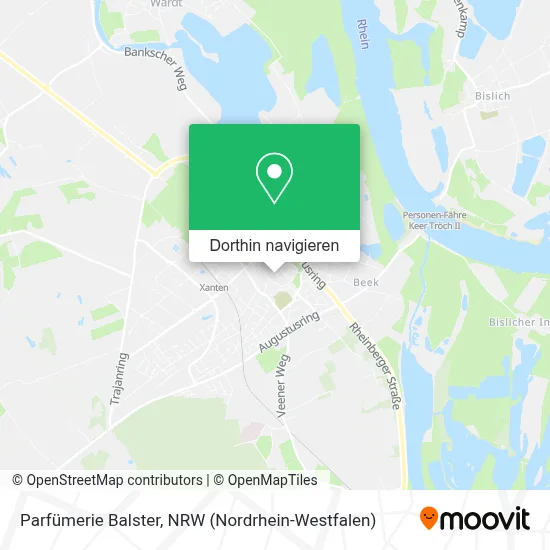 Parfümerie Balster Karte