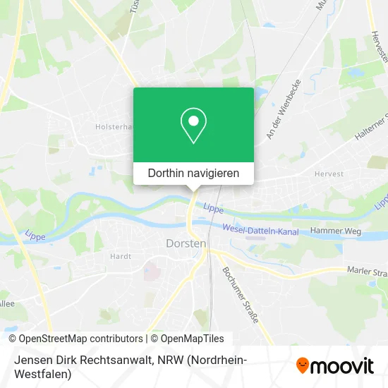 Jensen Dirk Rechtsanwalt Karte