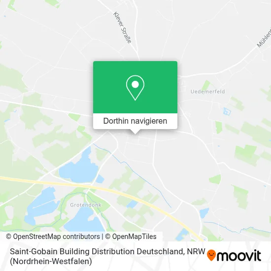 Saint-Gobain Building Distribution Deutschland Karte