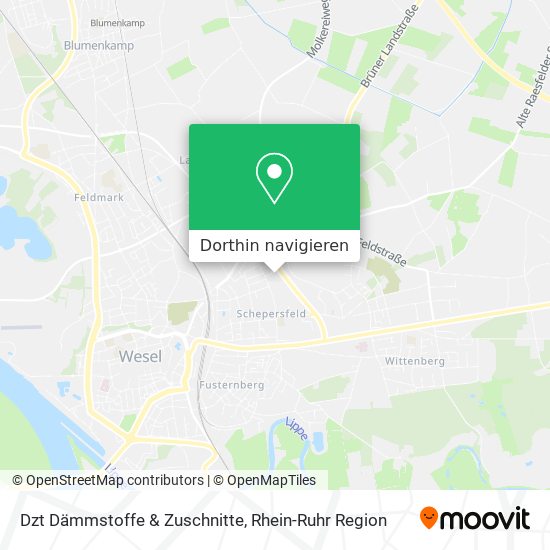 Dzt Dämmstoffe & Zuschnitte Karte
